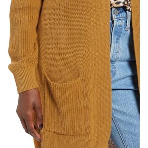 BP longline open cardigan